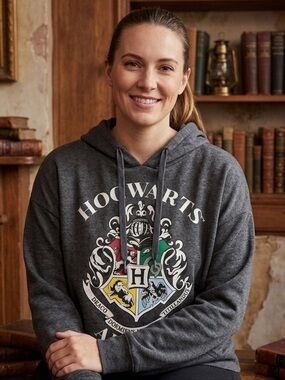 Hogwarts Alumni Gray Crewneck Sweater